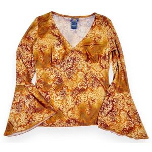 Y2K Route 66 Fairy Floral Hippie Shirt